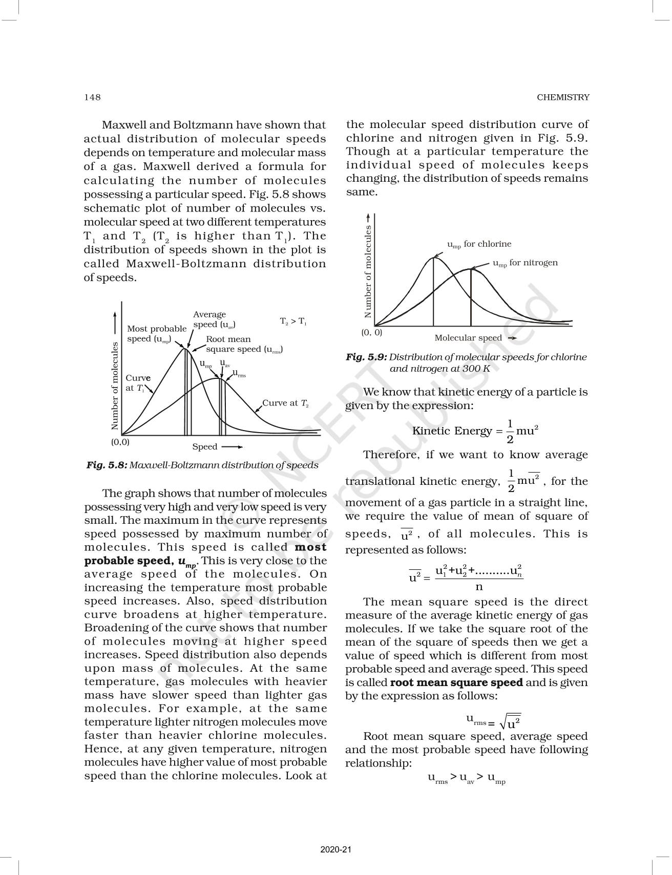 States Of Matter - NCERT Book of Class 11 Chemistry Part I